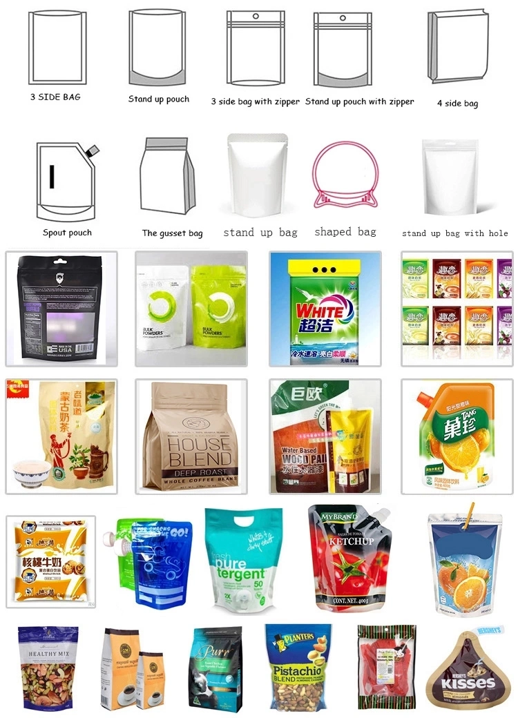 Automatic Plastic Bag Pouch Sachet Bottle Liquid Water Blister Powder Food Vacuum Heat Sealer Packing Sealing and Filling Packaging Machine Price