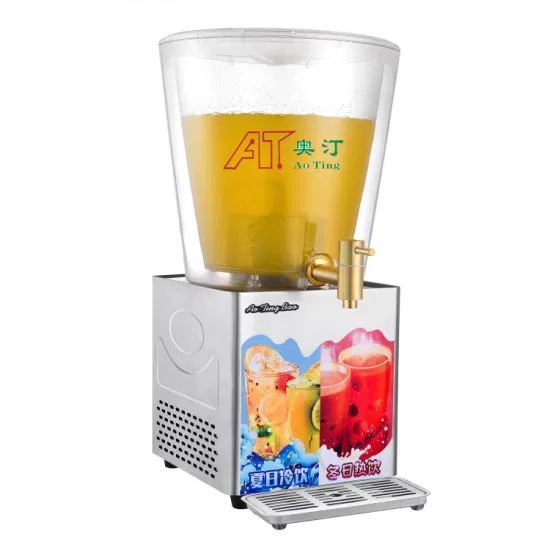 Hotel Commercial Restaurant Cola Hot Cold Water Drinks Fruit Juice Juicer Beverage Dispenser