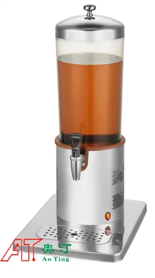 Cold Hot Drinks Restaurant Single Tank Juice Beverage Dispenser