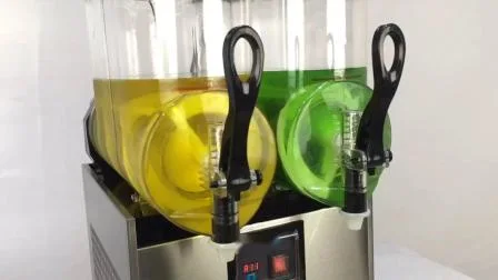 Space Two Bowls Slush Machine with Light CE Approved for Bar